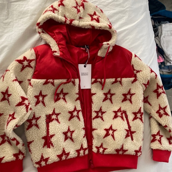 Brand new Uber fashionable apres ski style zip up hoodie - Picture 1 of 4
